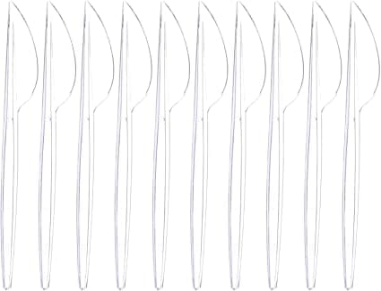 Clear Turkish Knife - Pack of 50 Pieces