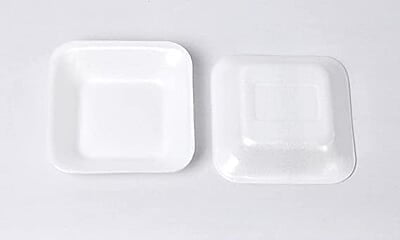 Foam Plate Size 1/2 kg - Pack of 100 Plates