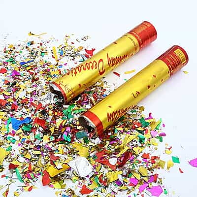 19cm Party Confetti Cannon