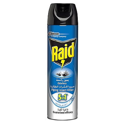 Raid Insecticide for Flying Insects - Odorless - 400ml Package