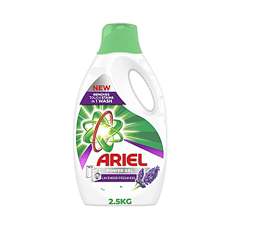 Ariel Gel - Lavender Scent - 2.5kg Package