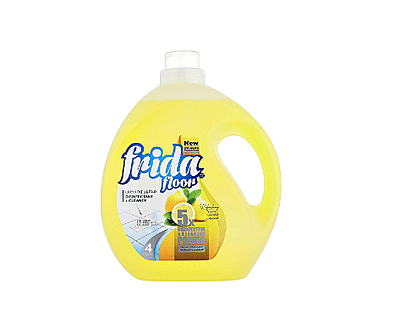 Freida Floor Disinfectant and Cleaner - Lemon Scent - 4 Liters Package