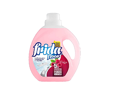 Freida Floor Disinfectant and Cleaner - Berry Scent - 4 Liters Package