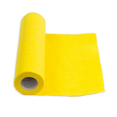 Vortex All-Purpose Yellow Cloth Roll - 10 Pieces