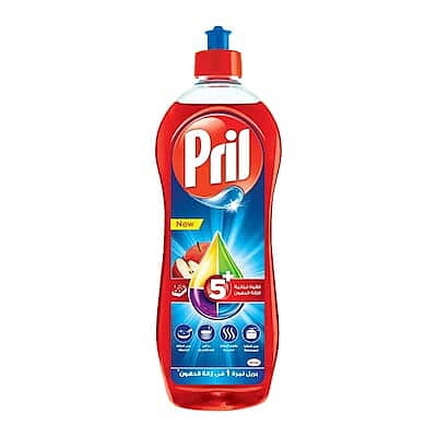 Pril Manual Dishwashing Liquid - Red Apple - 600ml Package