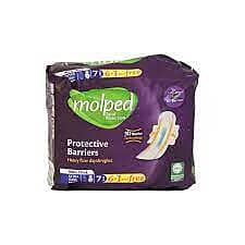 Molped Sanitary Pads - Extra Long - 6 Pieces Pack