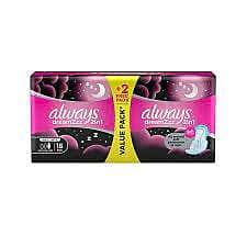 Always Night Sanitary Pads - Extra Thick - Extra Long - 16 Pieces Pack