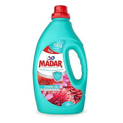 Madar for Automatic and Top-Loading Washing Machines - With Nature Breeze Scent - 2.5kg Package